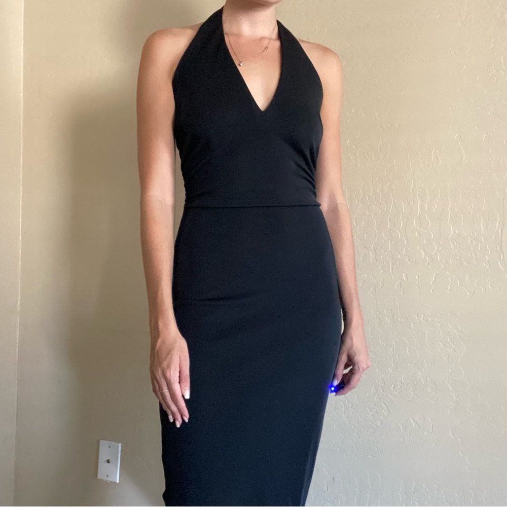 Black bebe dress- size M - Picture 6 of 8